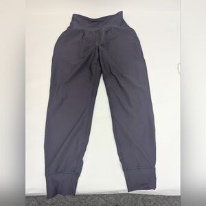 Old Navy Active Purple Power Soft High Rise Go Dry Jogger Medium